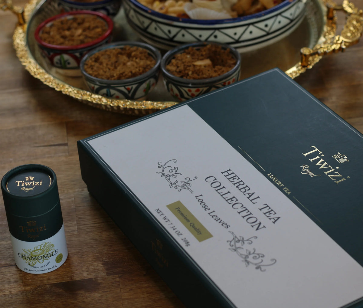 Luxury experience made from the Tiwizi herbal tea collection